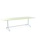 Schaffner Rigi Table repas rabattable 240x90cm Vert Pastel 64 Bleu Pastel 51 