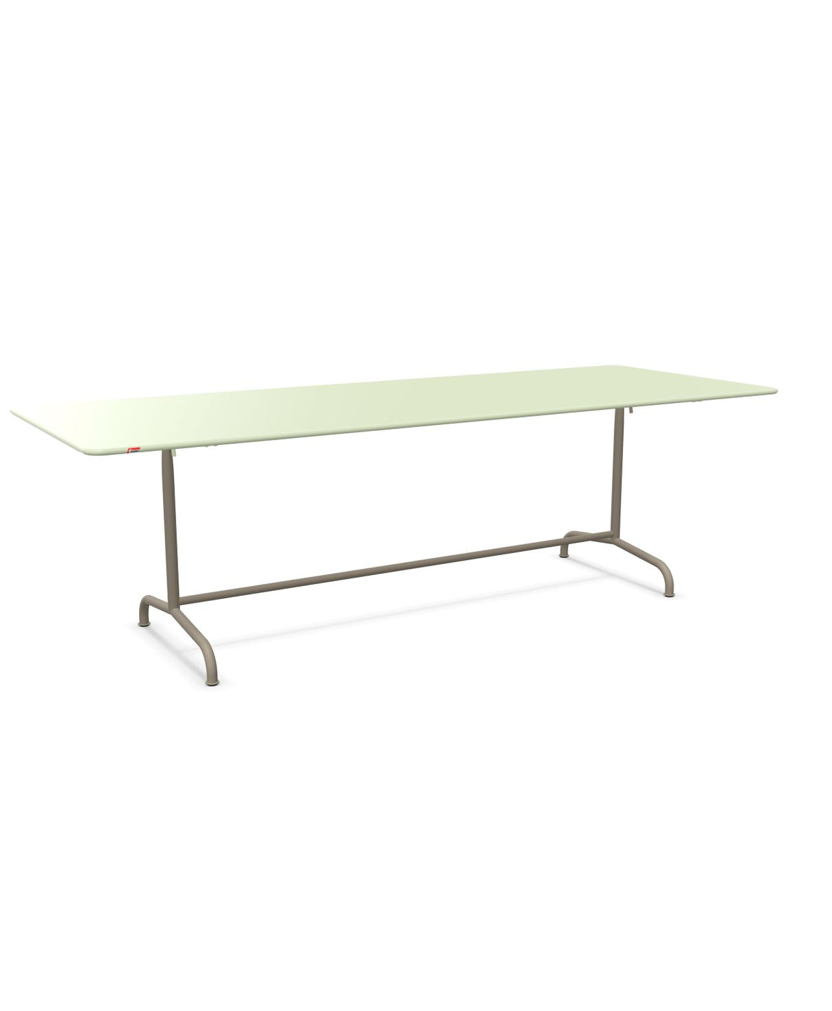 Schaffner Rigi Table repas rabattable 240x90cm Vert Pastel 64 Champagne 85 