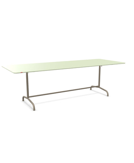Schaffner Rigi Table repas rabattable 240x90cm Vert Pastel 64 Champagne 85 