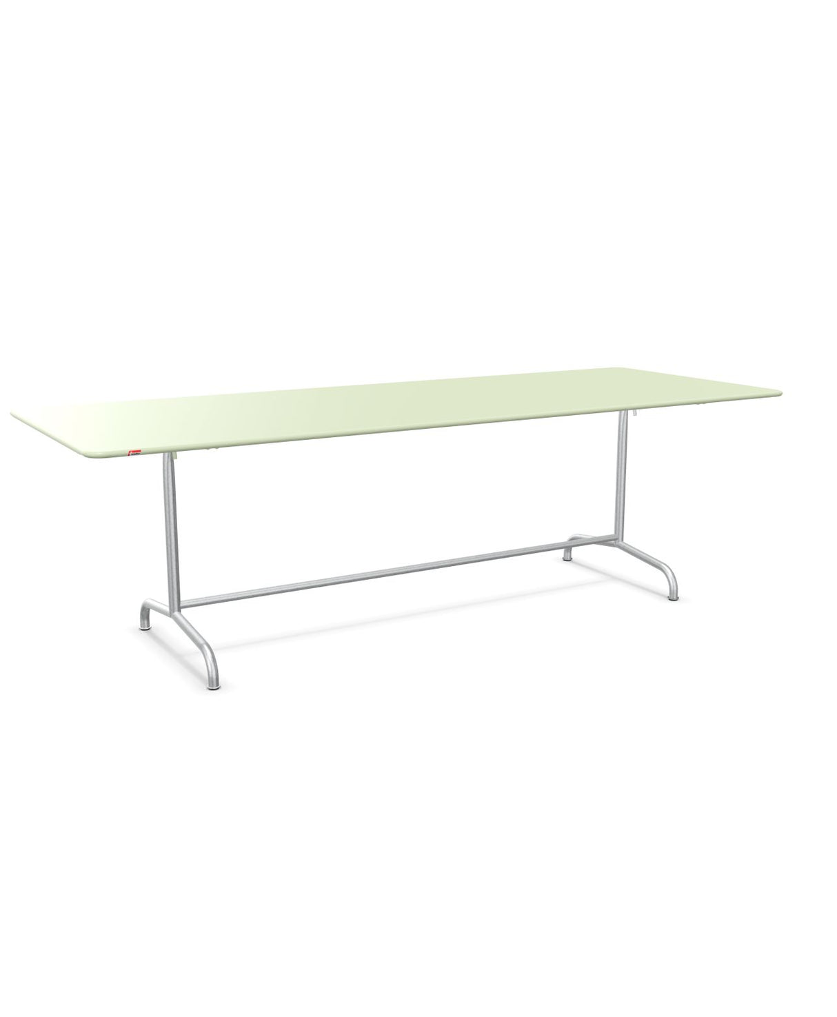 Schaffner Rigi Table repas rabattable 240x90cm Vert Pastel 64 Galvanisé à chaud 02 