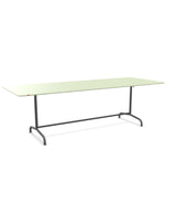 Schaffner Rigi Table repas rabattable 240x90cm Vert Pastel 64 Graphite 73 