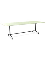 Schaffner Rigi Table repas rabattable 240x90cm Vert Pastel 64 Noir 91 