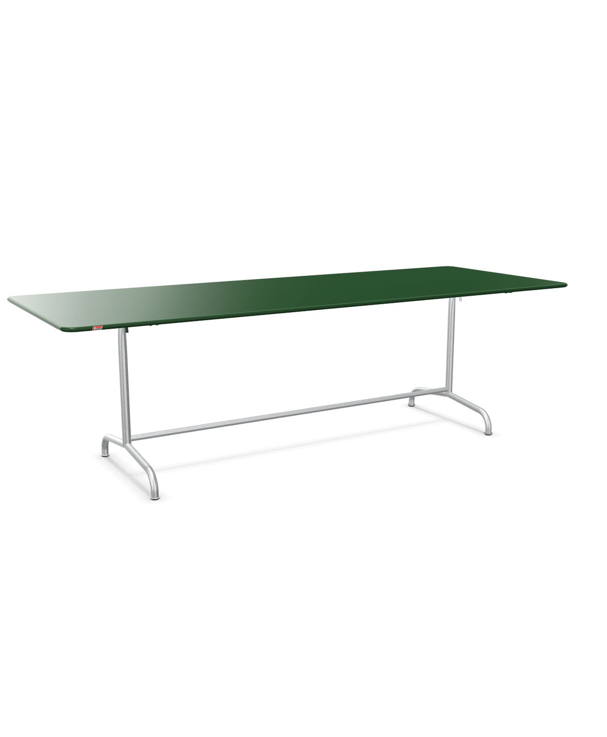 Schaffner Rigi Table repas rabattable 240x90cm Vert Sapin 66 Galvanisé à chaud 02 