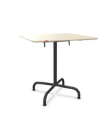 Schaffner Rigi Table repas rabattable 70x70cm Sable Pastel 15 Anthracite 77 