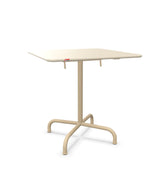 Schaffner Rigi Table repas rabattable 70x70cm Sable Pastel 15 Marron Pastel 83 