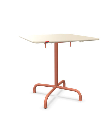 Schaffner Rigi Table repas rabattable 70x70cm Sable Pastel 15 Terracotta 84 