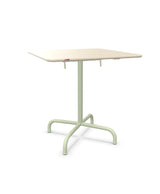 Schaffner Rigi Table repas rabattable 70x70cm Sable Pastel 15 Vert Pastel 64 