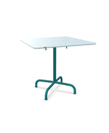 Schaffner Rigi Table repas rabattable 80x80cm Bleu Pastel 51 Bleu Kali 56 