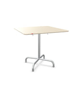 Schaffner Rigi Table repas rabattable 80x80cm Sable Pastel 15 Galvanisé à chaud 02 