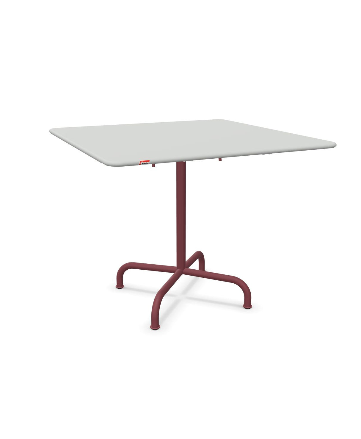 Schaffner Rigi Table repas rabattable 90x90cm 