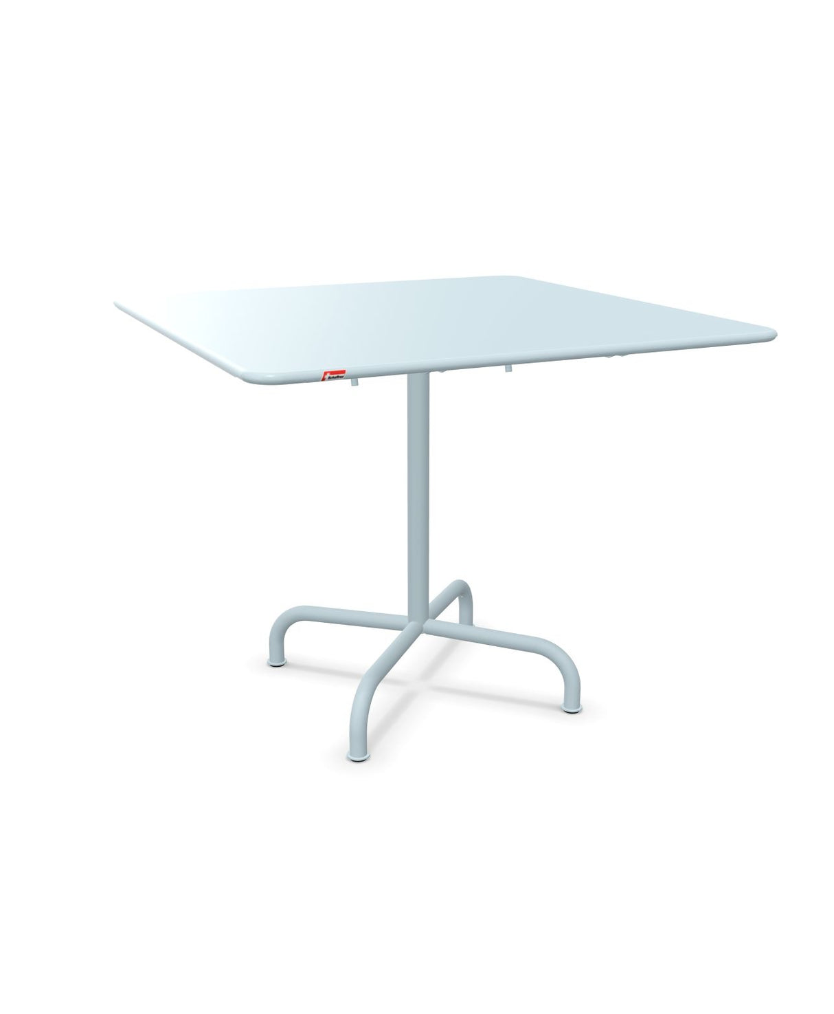 Schaffner Rigi Table repas rabattable 90x90cm Bleu Pastel 51 Bleu Pastel 51 