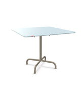 Schaffner Rigi Table repas rabattable 90x90cm Bleu Pastel 51 Champagne 85 