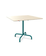 Schaffner Rigi Table repas rabattable 90x90cm Sable Pastel 15 Bleu Kali 56 