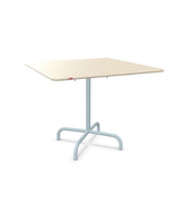 Schaffner Rigi Table repas rabattable 90x90cm Sable Pastel 15 Bleu Pastel 51 