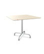 Schaffner Rigi Table repas rabattable 90x90cm Sable Pastel 15 Galvanisé à chaud 02 