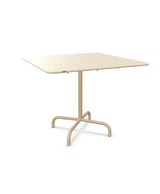 Schaffner Rigi Table repas rabattable 90x90cm Sable Pastel 15 Marron Pastel 83 
