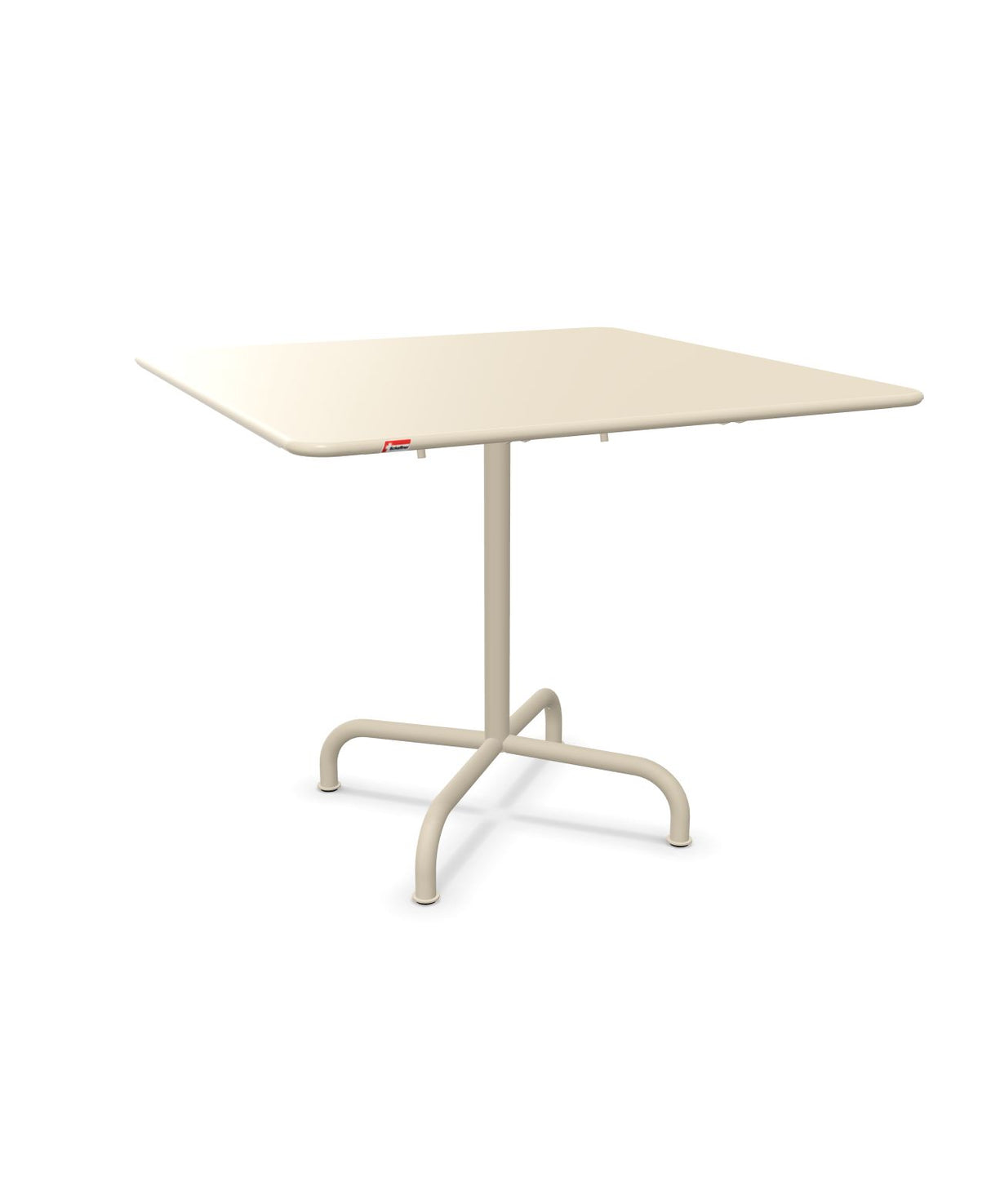 Schaffner Rigi Table repas rabattable 90x90cm Sable Pastel 15 Sable Pastel 15 