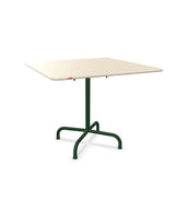 Schaffner Rigi Table repas rabattable 90x90cm Sable Pastel 15 Vert Sapin 66 
