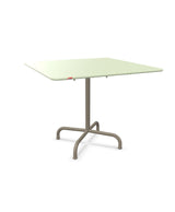 Schaffner Rigi Table repas rabattable 90x90cm Vert Pastel 64 Champagne 85 