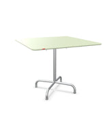 Schaffner Rigi Table repas rabattable 90x90cm Vert Pastel 64 Galvanisé à chaud 02 