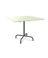 Schaffner Rigi Table repas rabattable 90x90cm Vert Pastel 64 Graphite 73 