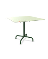 Schaffner Rigi Table repas rabattable 90x90cm Vert Pastel 64 Vert Sapin 66 