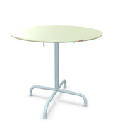 Schaffner Rigi Table repas rabattable ronde Ø80cm Vert Pastel 64 Bleu Pastel 51 