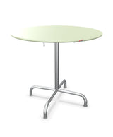 Schaffner Rigi Table repas rabattable ronde Ø80cm Vert Pastel 64 Galvanisé à chaud 02 