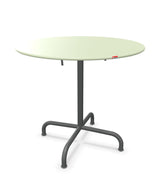 Schaffner Rigi Table repas rabattable ronde Ø80cm Vert Pastel 64 Graphite 73 