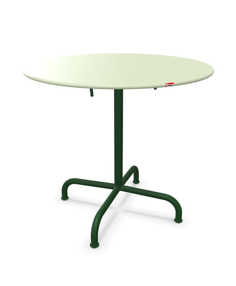 Schaffner Rigi Table repas rabattable ronde Ø80cm Vert Pastel 64 Vert Sapin 66 