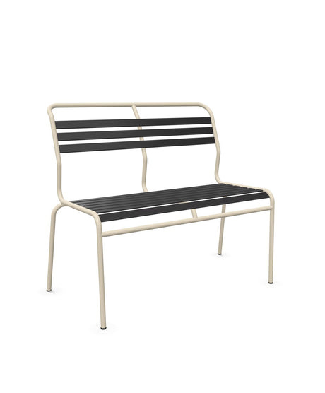 Schaffner Säntis Banc à lattes 2 places sans accoudoirs 