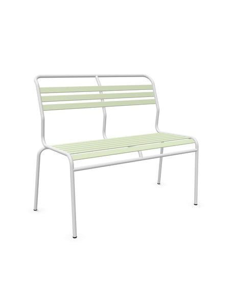 Schaffner Säntis Banc à lattes 2 places sans accoudoirs 
