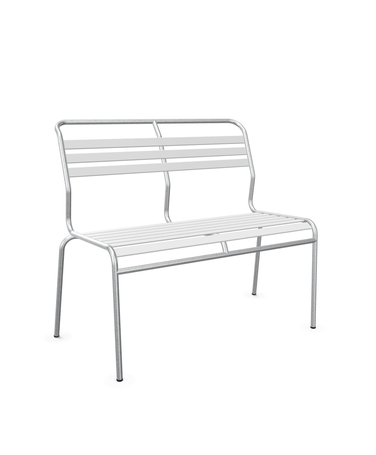 Schaffner Säntis Banc à lattes 2 places sans accoudoirs 