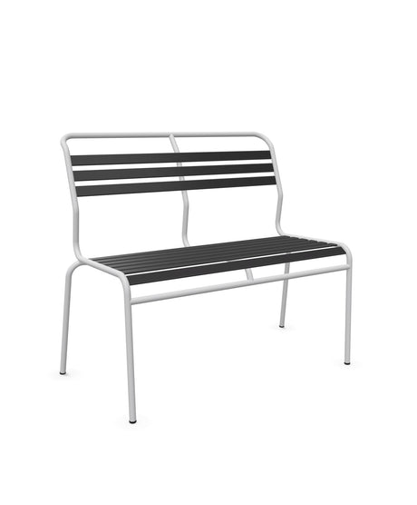 Schaffner Säntis Banc à lattes 2 places sans accoudoirs 