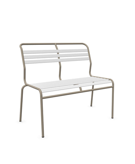 Schaffner Säntis Banc à lattes 2 places sans accoudoirs 