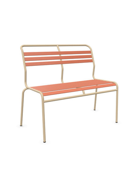 Schaffner Säntis Banc à lattes 2 places sans accoudoirs 