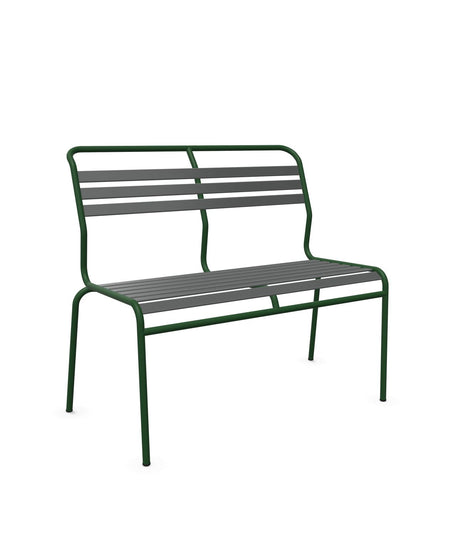 Schaffner Säntis Banc à lattes 2 places sans accoudoirs 