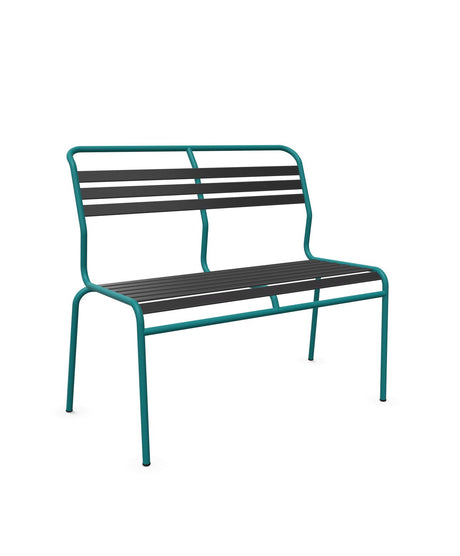 Schaffner Säntis Banc à lattes 2 places sans accoudoirs 