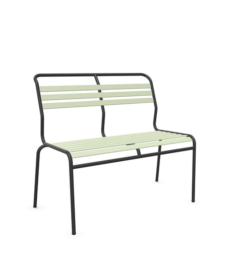 Schaffner Säntis Banc à lattes 2 places sans accoudoirs 