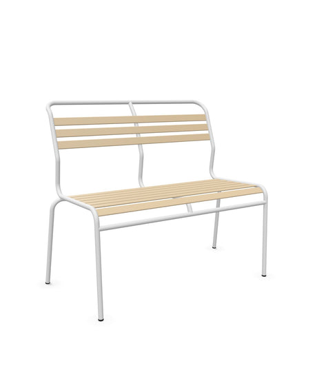 Schaffner Säntis Banc à lattes 2 places sans accoudoirs 