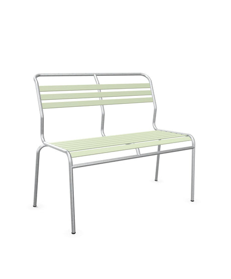 Schaffner Säntis Banc à lattes 2 places sans accoudoirs 