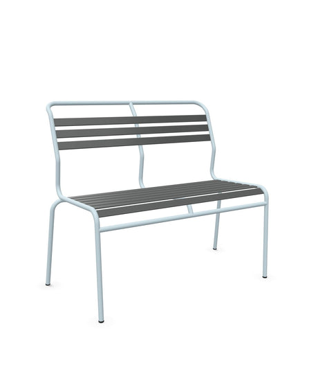 Schaffner Säntis Banc à lattes 2 places sans accoudoirs 