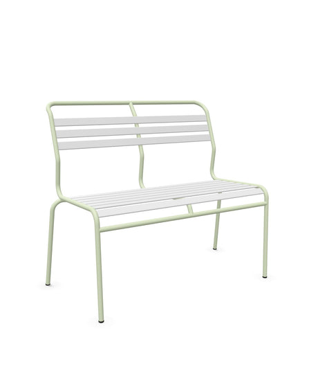 Schaffner Säntis Banc à lattes 2 places sans accoudoirs 