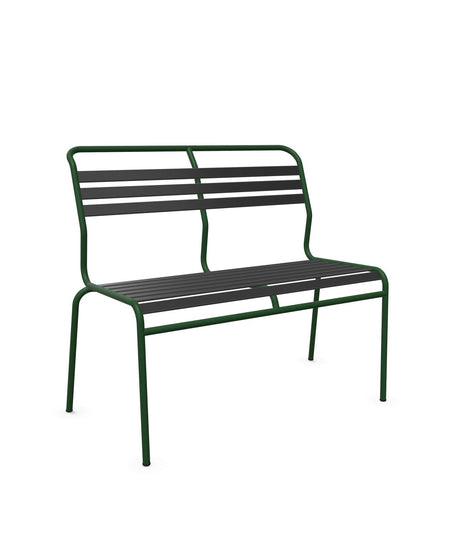 Schaffner Säntis Banc à lattes 2 places sans accoudoirs 