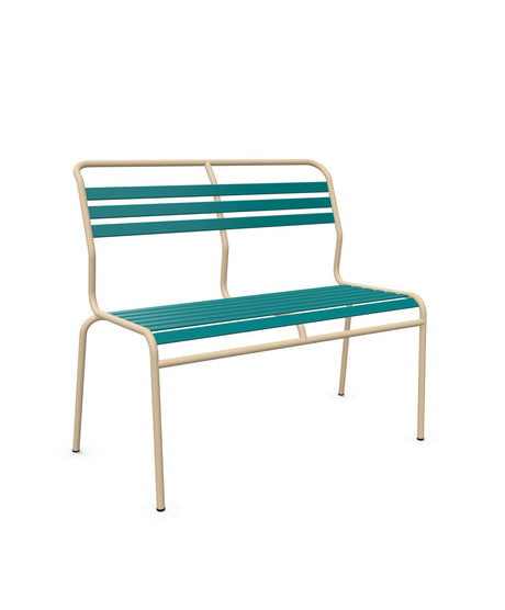 Schaffner Säntis Banc à lattes 2 places sans accoudoirs 