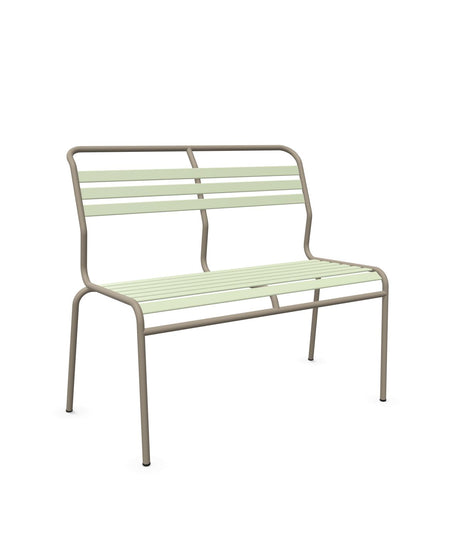 Schaffner Säntis Banc à lattes 2 places sans accoudoirs 