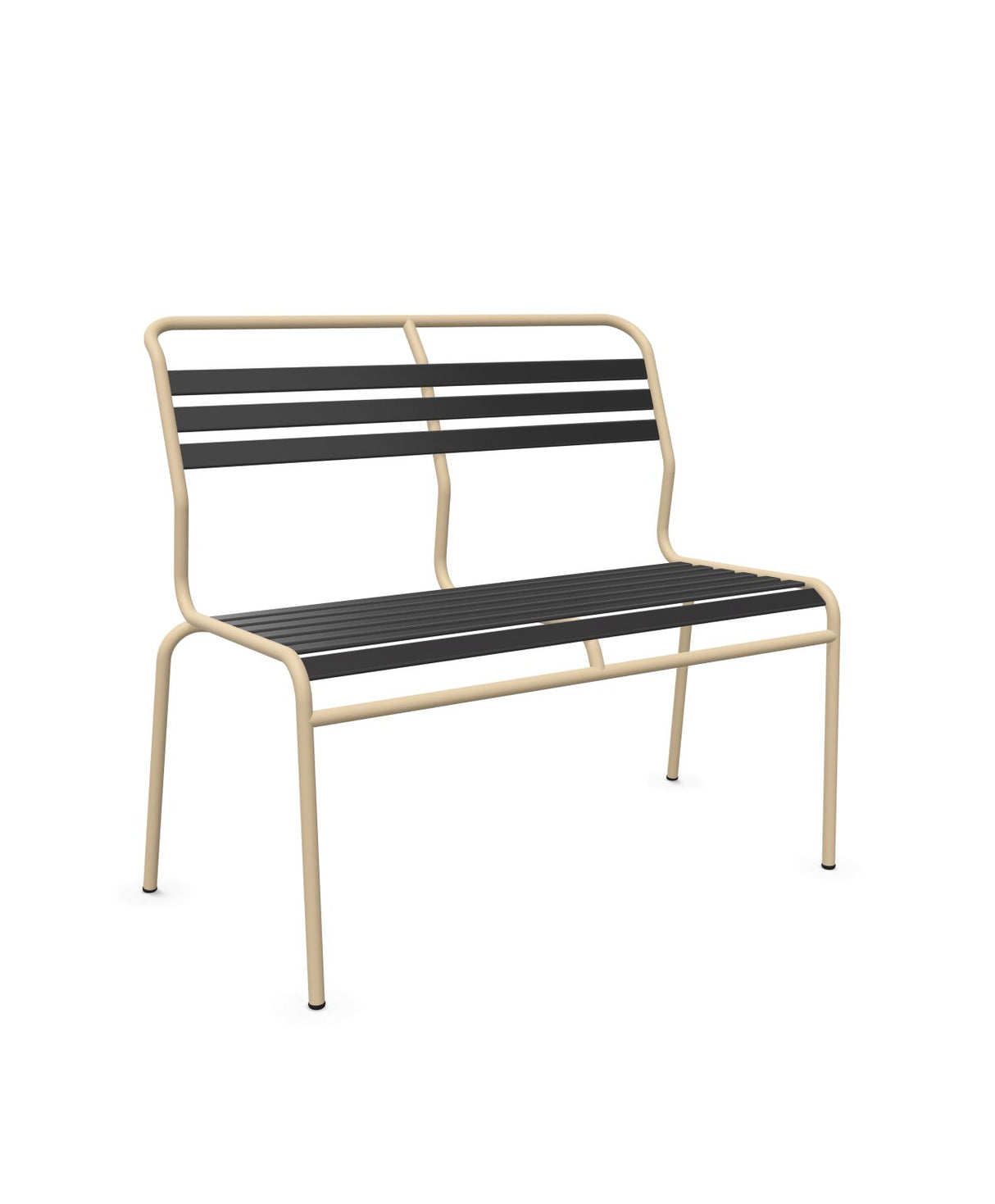 Schaffner Säntis Banc à lattes 2 places sans accoudoirs 