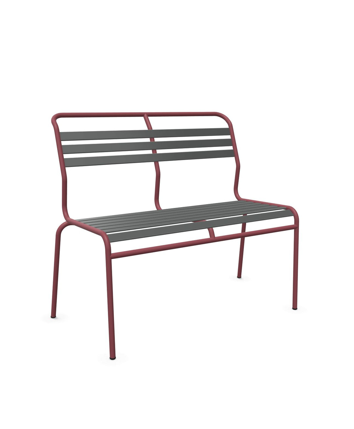 Schaffner Säntis Banc à lattes 2 places sans accoudoirs 