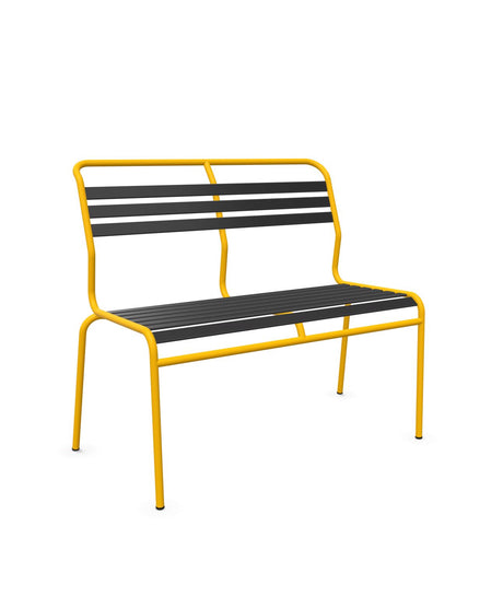 Schaffner Säntis Banc à lattes 2 places sans accoudoirs 