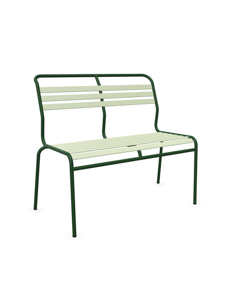 Schaffner Säntis Banc à lattes 2 places sans accoudoirs 
